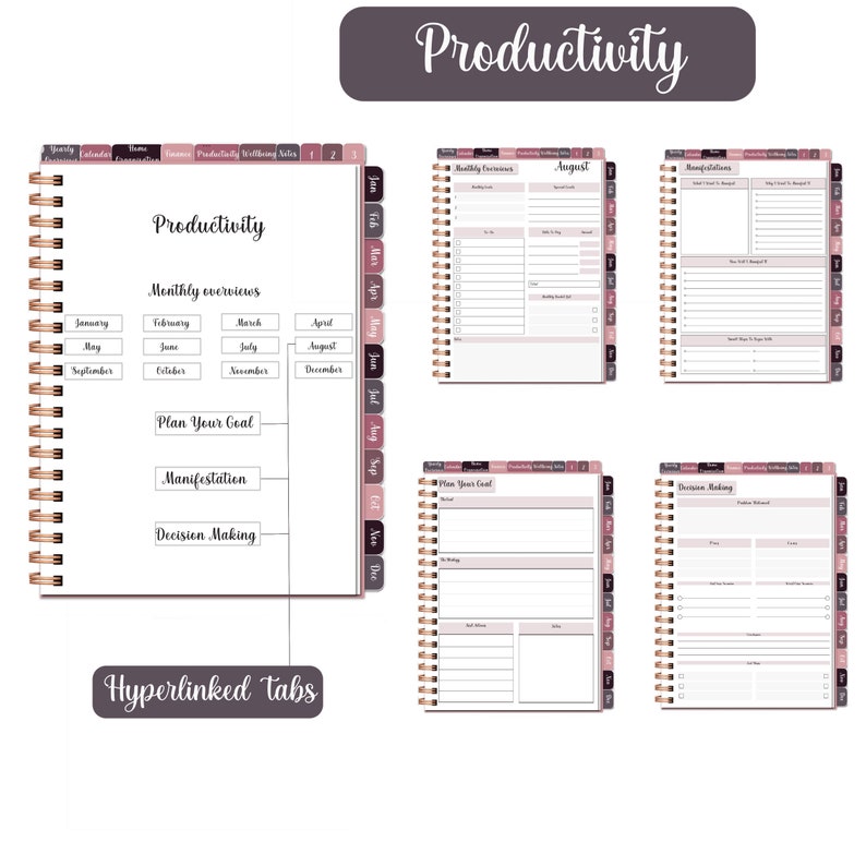 2022 Digital Planner Goodnotes 5 2022 Portrait Ipad Etsy UK