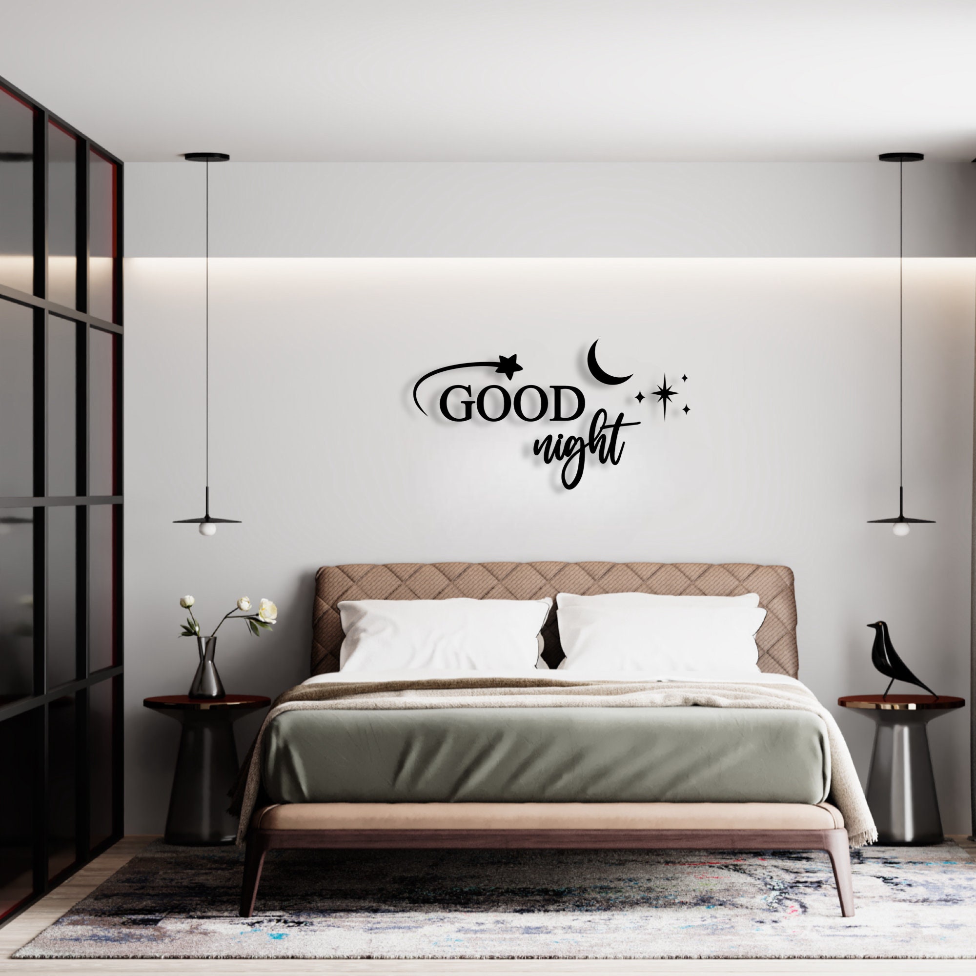 Decorazione Parete 3D Cigno Rosa Per Cameretta: Arredo Bambino In Cotone, Morbido E Leggero, Dimensioni 40x30x20 Cm