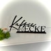 3D-Schriftzug »Käffchen?« Aus Holz – 25 X 7,9 Cm, 32 Farben, Deko Für Küche & Wohnzimmer