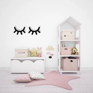 Sleepy Eyes | Sleeping eyes | Eyelashes | Children's room decoration | Baby room decoration