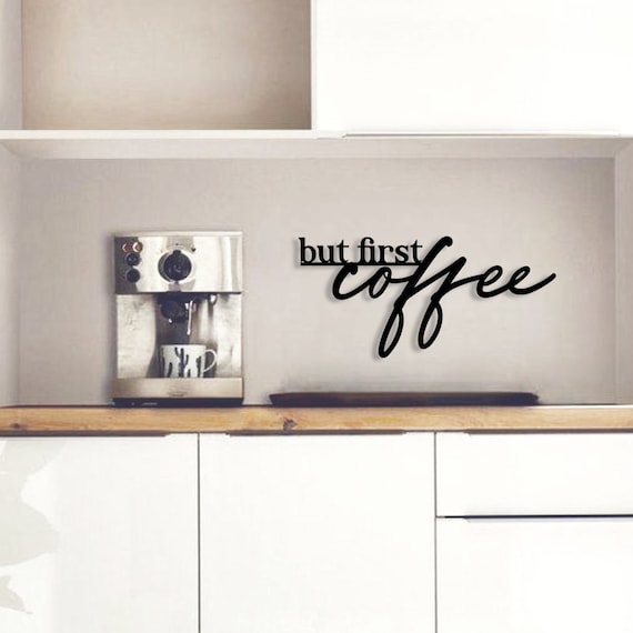 Schriftzug Küchendeko coffeelover Wanddeko aus für Kaffeebar But - Bürodeko Österreich Holz 3D coffee Kaffeeliebhaber Küche Geschenk first Etsy