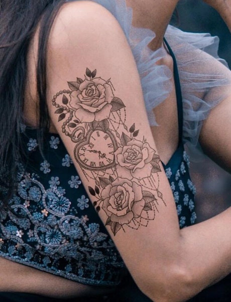 21+ Gothic Flower Tattoo