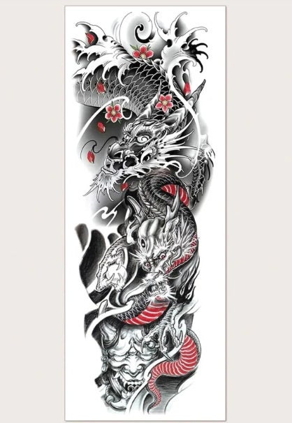 Dragon Tattoo Designs Full Sleeve