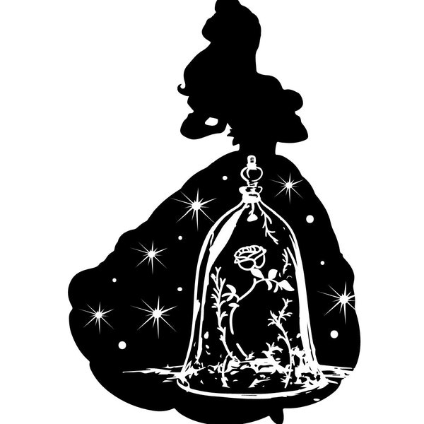 Belle Silhouette - Etsy