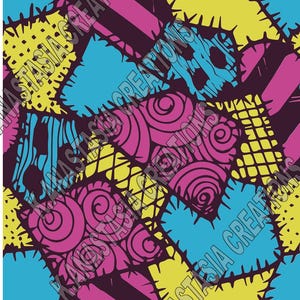 Sally-Kleid-Muster SVG