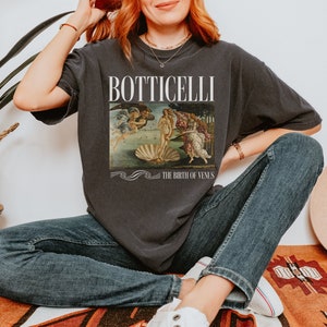 The Birth of Venus Botticelli Shirt for Art Lovers,  Renaissance Art History Aesthetic Apparel, Italian Art Fashion Gifts for Artist T-Shirt