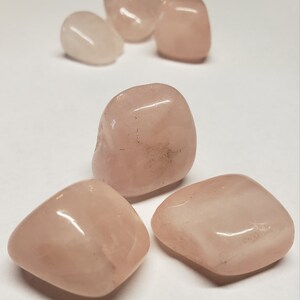 Polished Rose Quartz 3 Stone Set - Invite Love and Emotional Healing