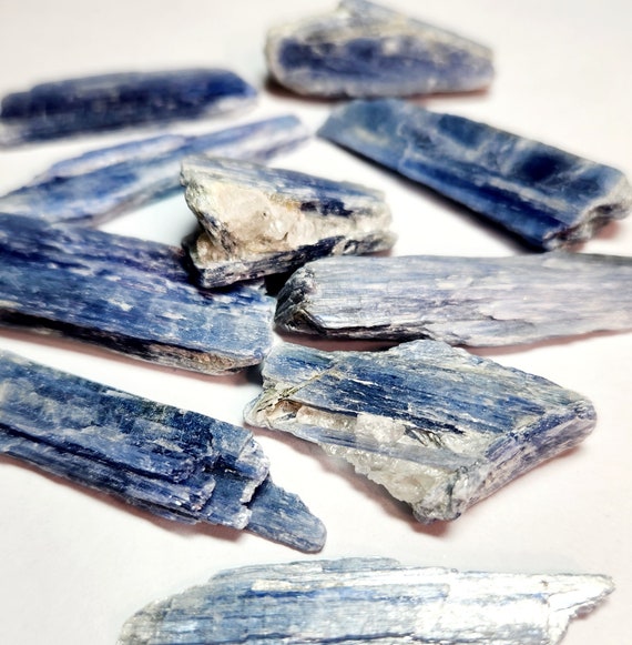 最安価格 3-stone Kyanite Blue Raw Sets Medium Large, Your Select - 指輪・リング