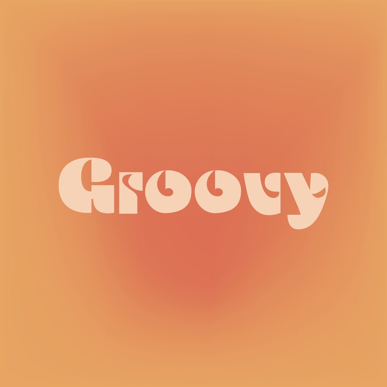 The Groovy Poster - Etsy