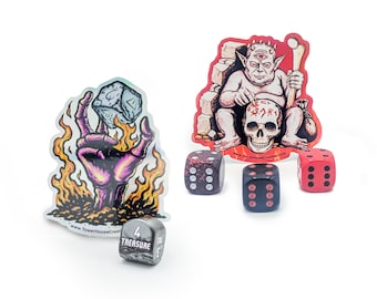 The Bode + Old Wit - A 4-Dice Situation Oracle Bundle (RPG Dice)