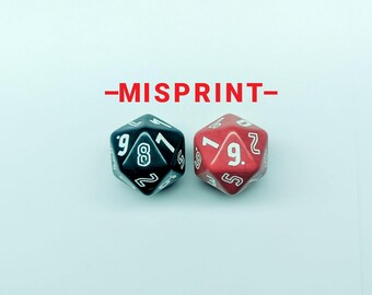 MISPRINT - The Dyadic D20 - A Double D10 set *Limited Release Set*