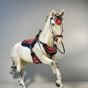 Salmon Breyer Bareback Tack Set