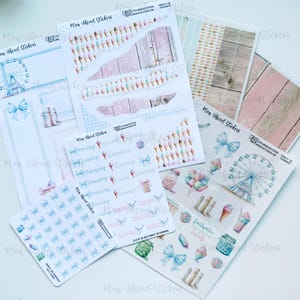 SAVE 20%! Down by the Boardwalk Bundle Sticker Journaling Kit