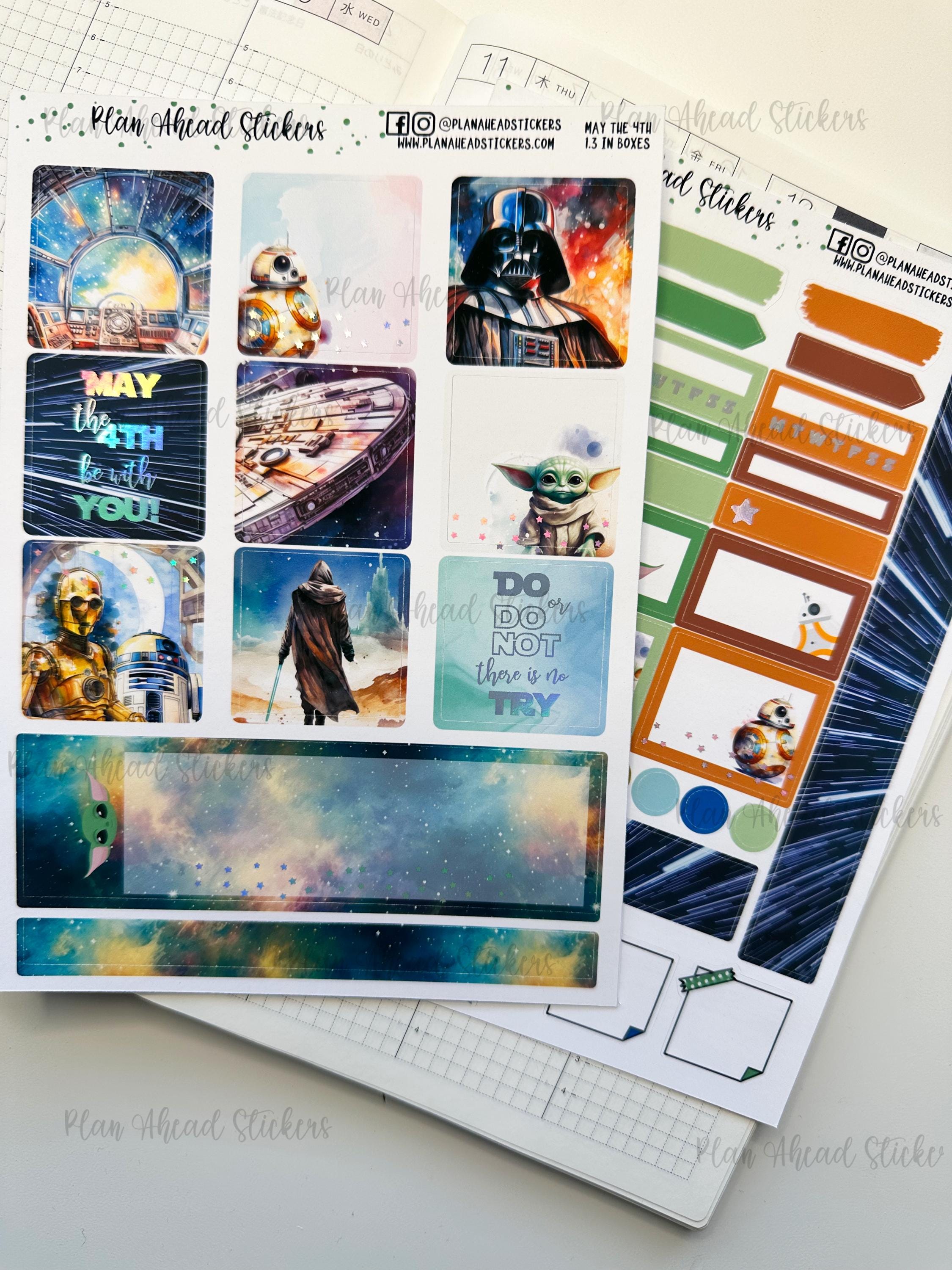 DELUXE FOILED May the 4th Hobonichi Cousin 2 Page Weekly Planner ...