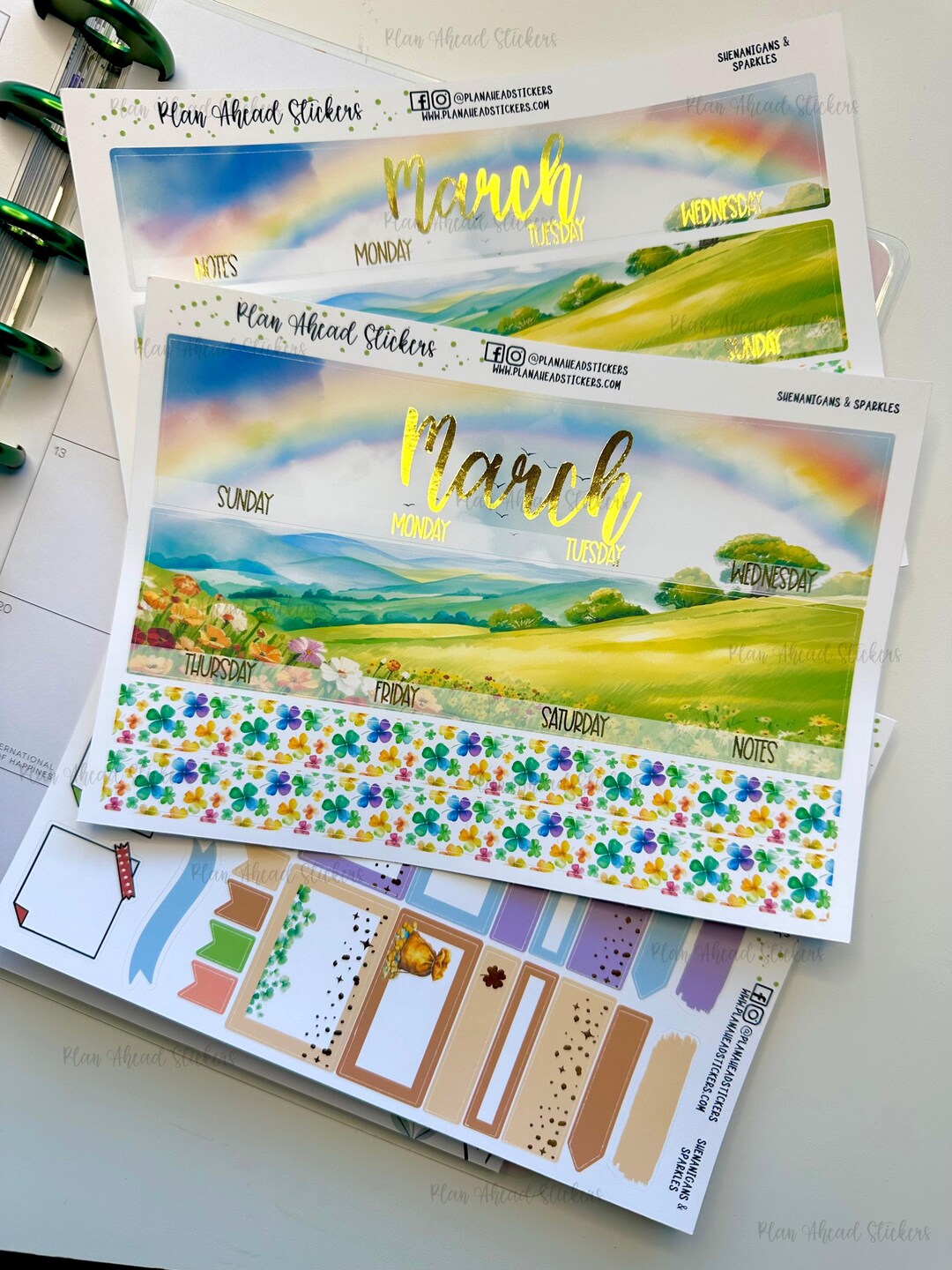 LAST CHANCE! FOILED 7x9 Monthly Erin Condren Happy Planner Kit Classic ...