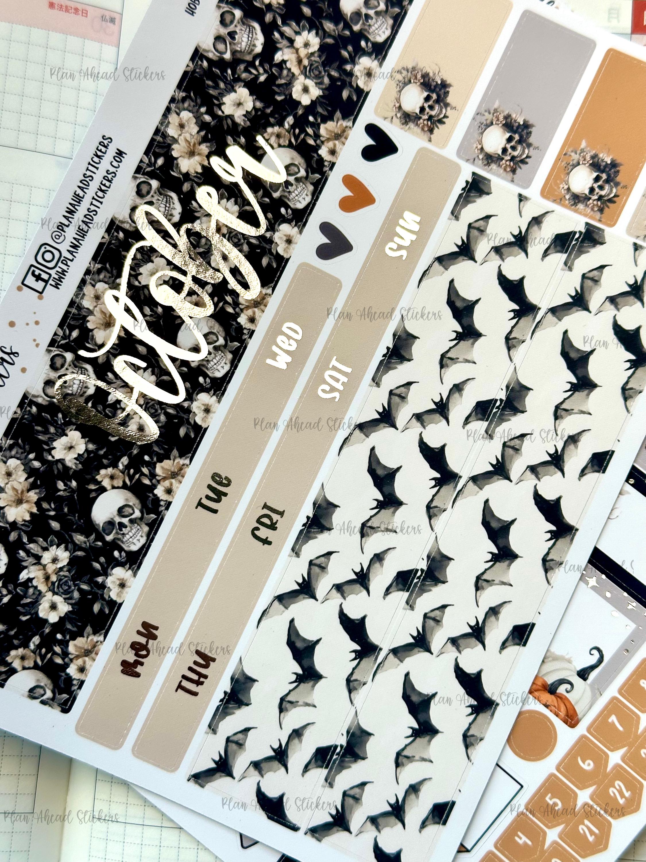FOILED the Witching Hour Hobonichi Cousin Monthly 2 Page Planner ...