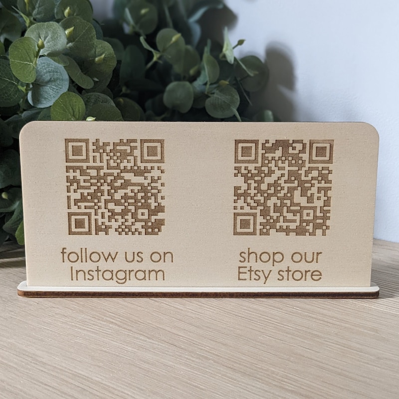 Plaques With Qr Codes - Etsy
