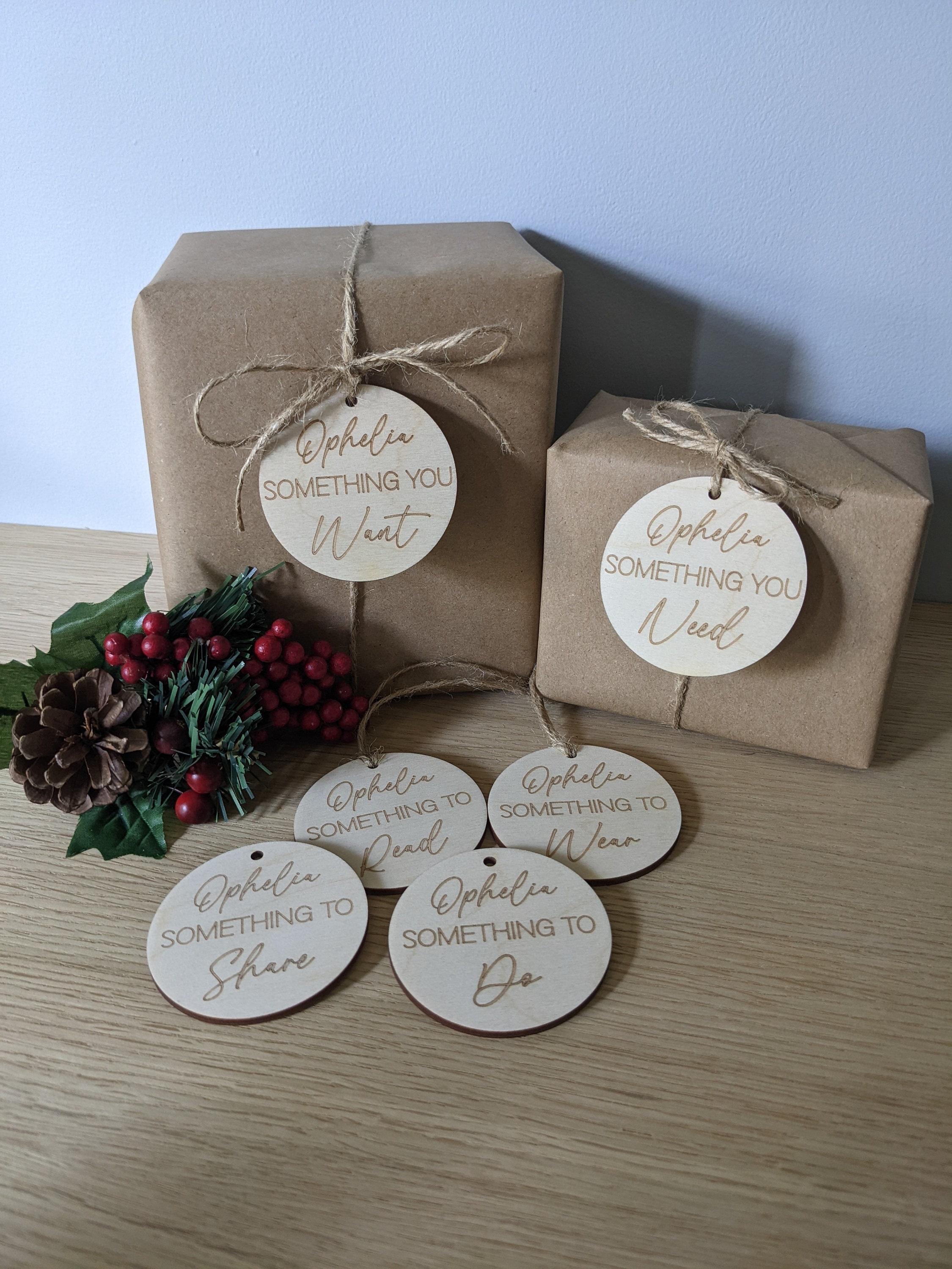 Reusable Gift Tags - Etsy