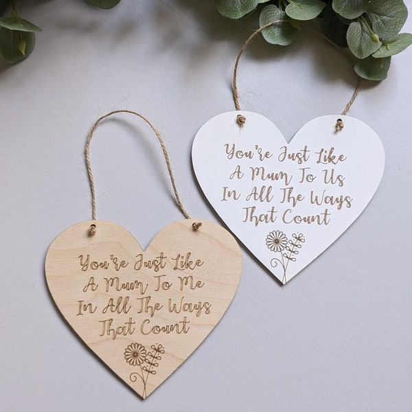 Like A Mum To Me/Like a Mum To Us Gift | Step Mum Gift, Foster Mum Gift, Unbiological Mum Gift | Like a Mum Mother’s Day Gift