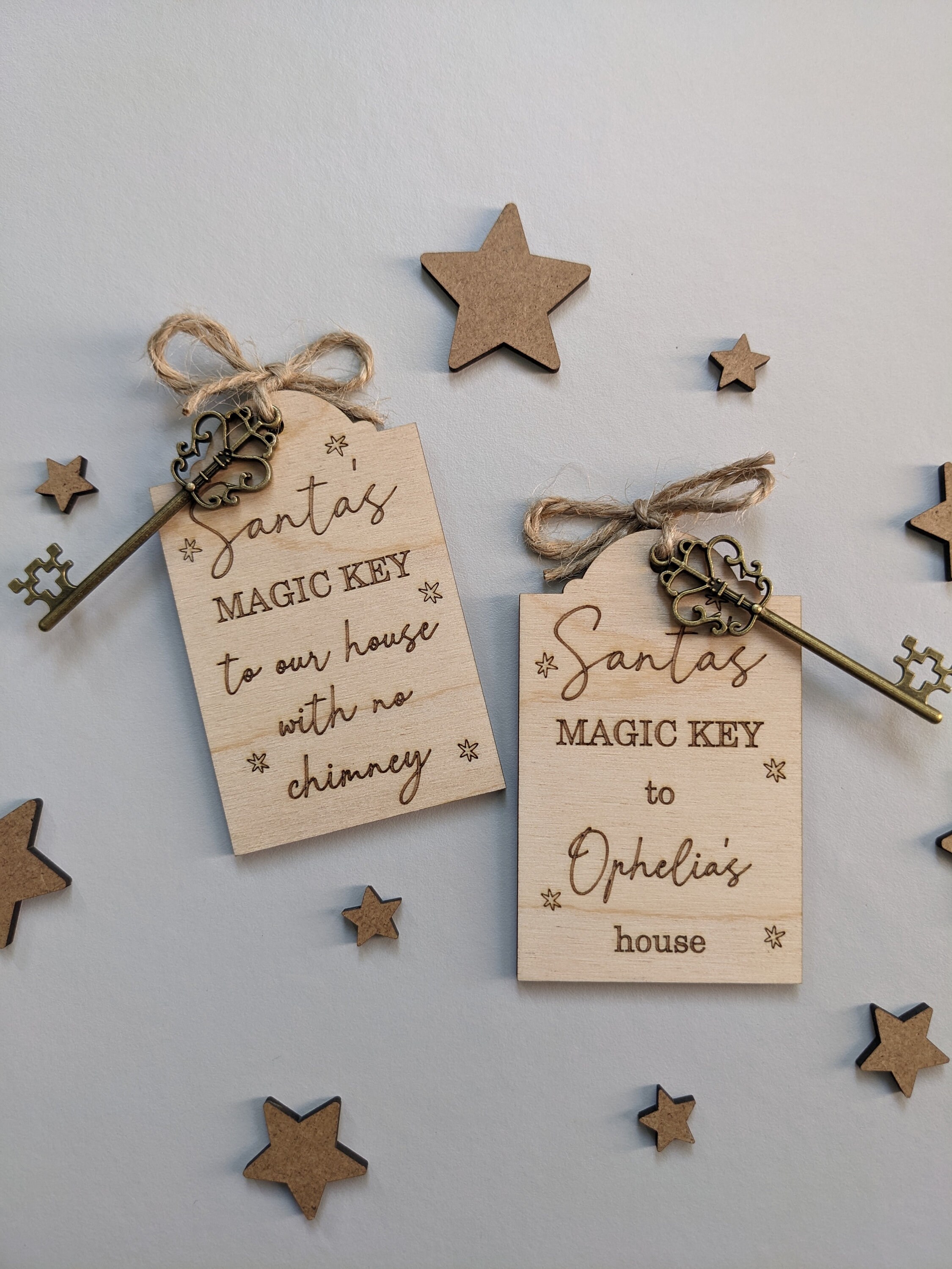 Santa Magic Key Santas Magic Key | Personalised Santas Magic Key No Chimney | Christmas ...