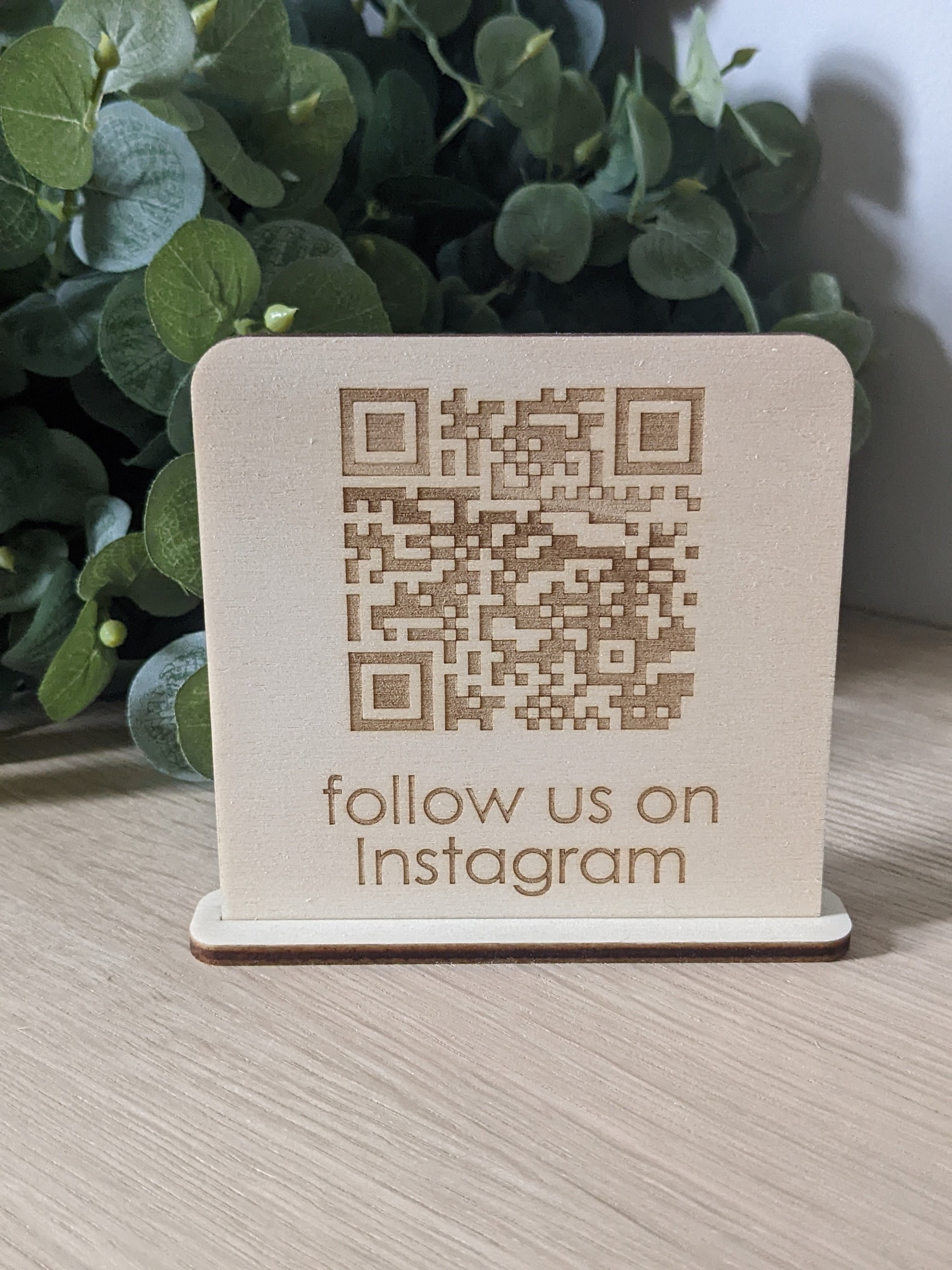 Individual QR Code Sign QR Code Plaque QR Code Website - Etsy