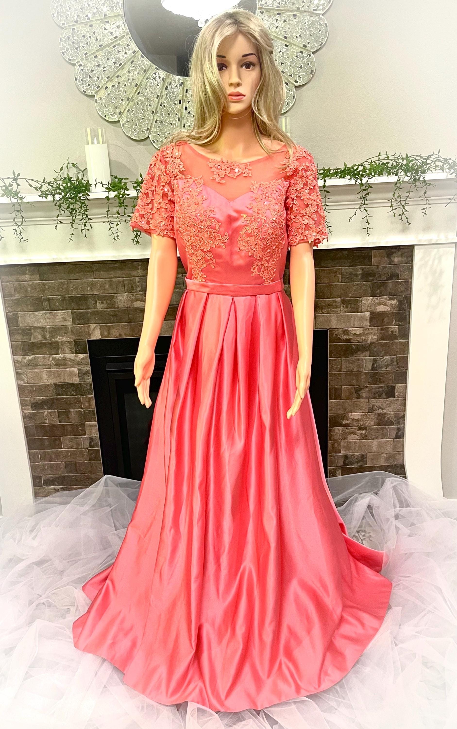 Lace Coral Mother Of The Groom Dresses Mother Of The Bride Coral Dresses