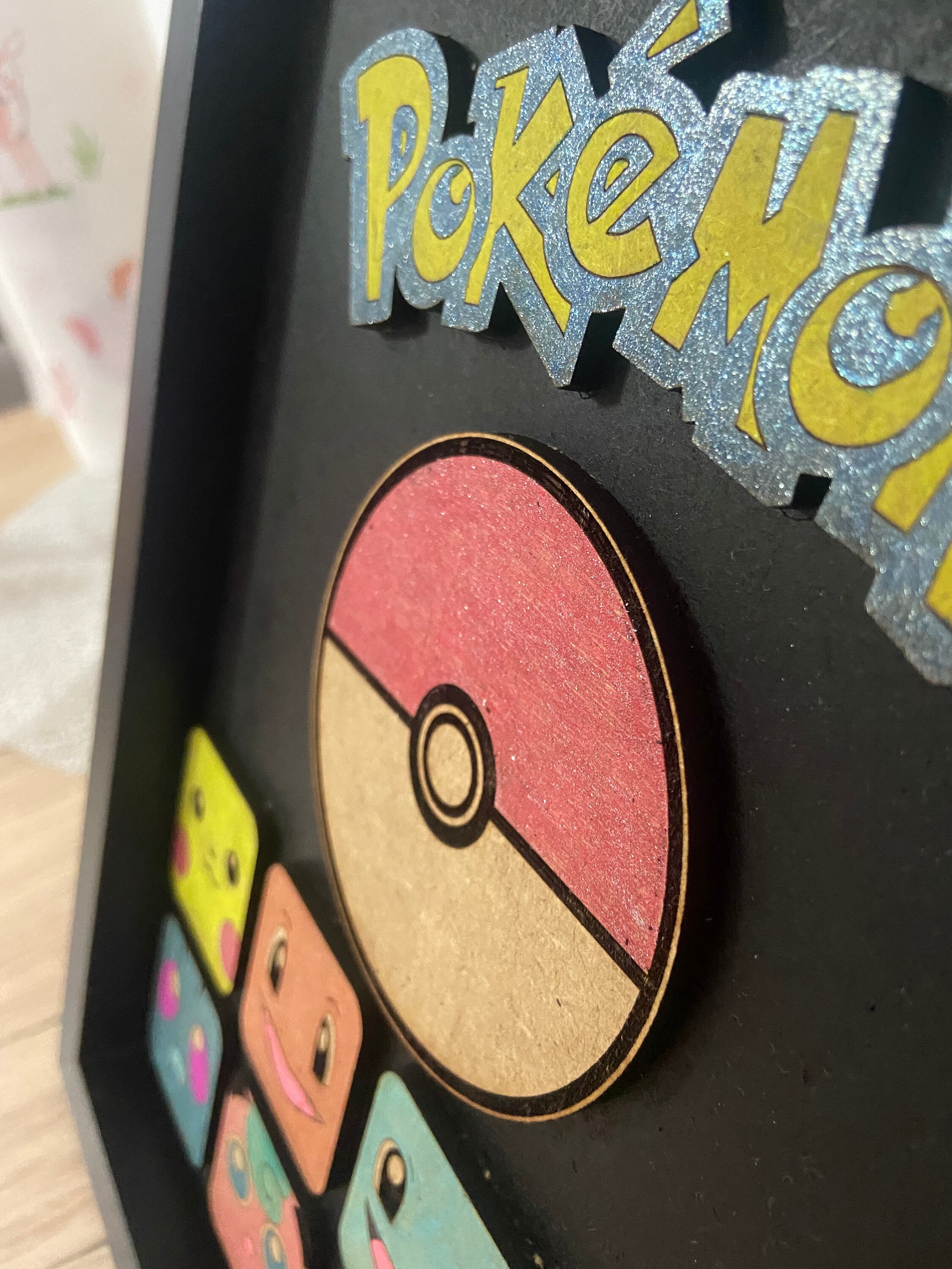 Pokemon Shadow Box Etsy
