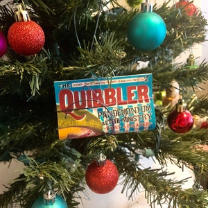 Quibbler Ornament | Wizard Magazine | Wizard Ornament | Christmas Ornament | Stocking Stuffer | Christmas Gift