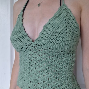 Crochet bralette top PATTERN