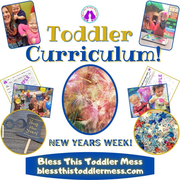 Toddler Curriculum New Years Week!