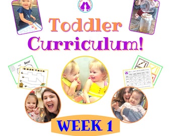 Toddler Curriculum Week 1 - Getting to Know You!