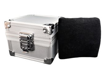 Silver Watch Box - Jewelry /Accessory Storage Case - Tactical Style