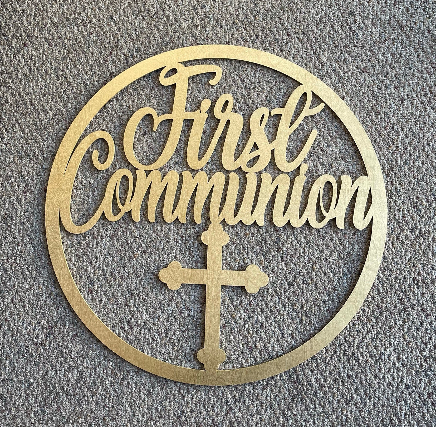 Mi Primera Comunion First Communion Mi Bautizo Wood Signs Etsy