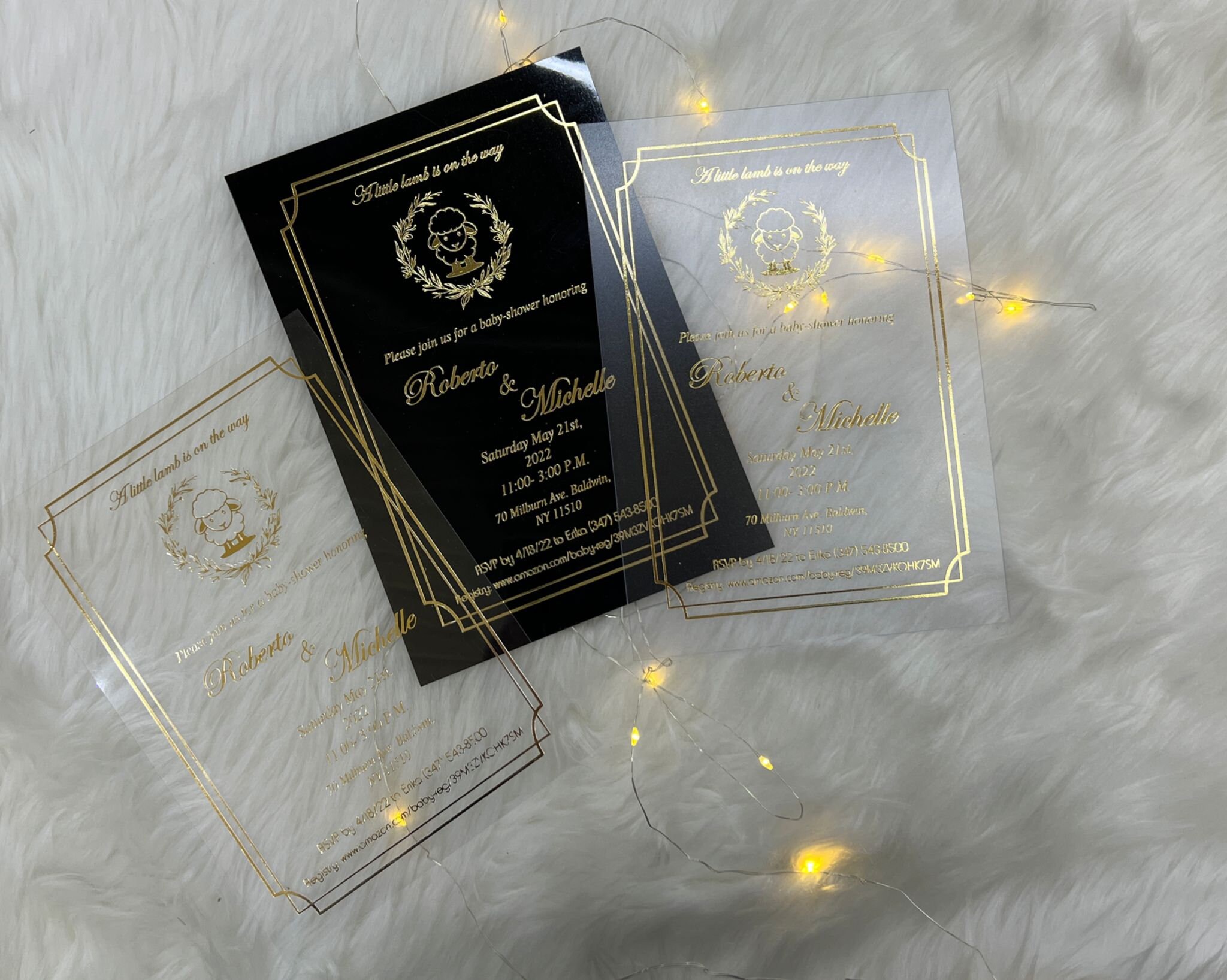 Birthday Invitation Acrylic Birthday Invitationluxury Etsy