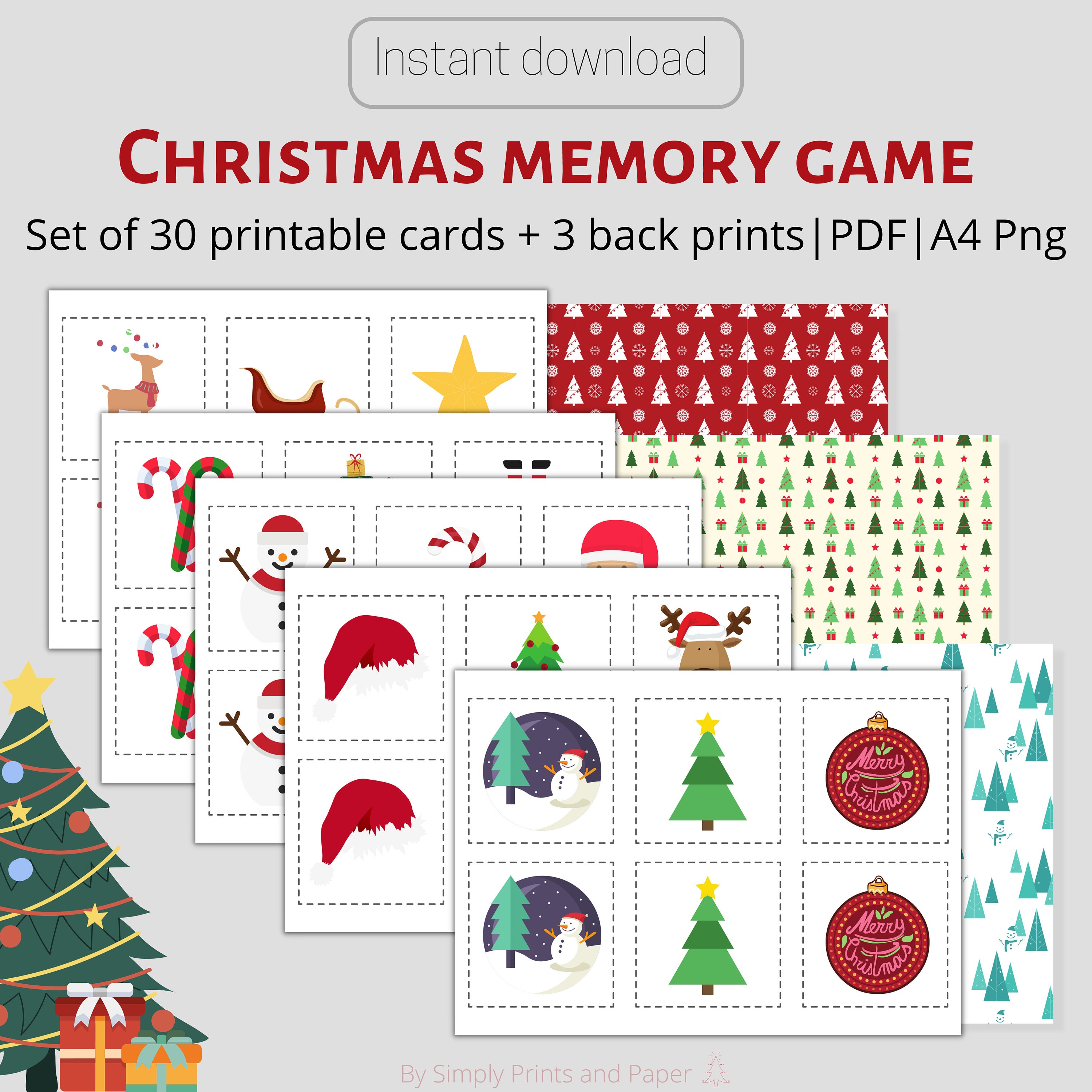 No Prep Game Etsy