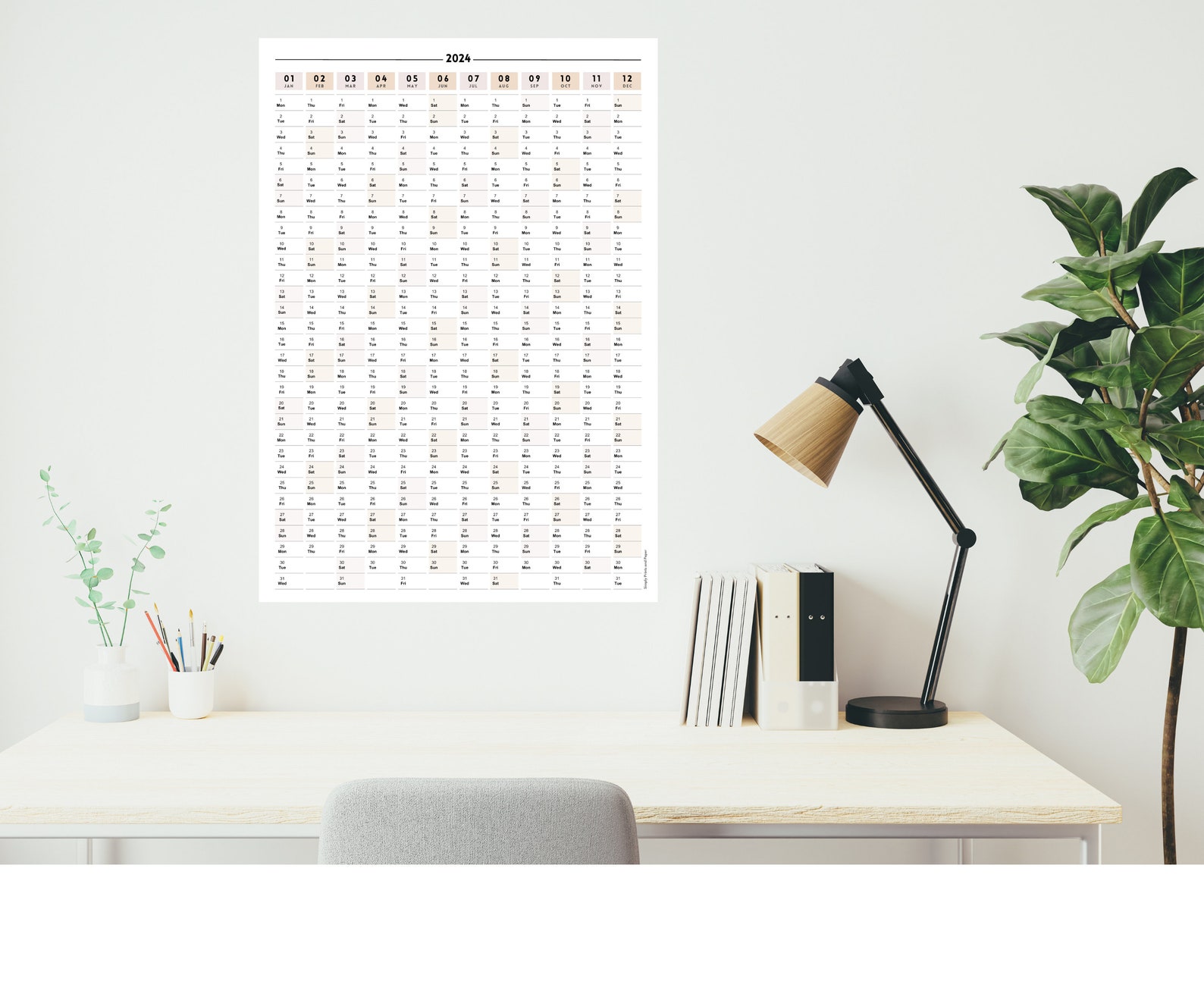 2024 Blush Pink Wall Calendar Aesthetic 2024 Wall Calendar Year at a 2024 Blush Pink Wall Calendar Aesthetic 2024 Wall Calendar Year at a