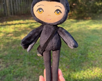 Muñeco artístico hecho a mano de Raven Boy