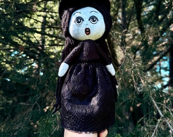 Handmade Huggin’ Molly Ghost Art Doll | Alabama Cryptid