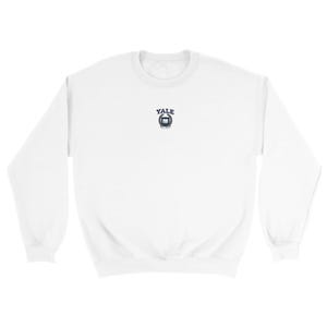 Yale University Embroidered Sweatshirt - Soft Cotton Blend - Cozy College Spirit Wear