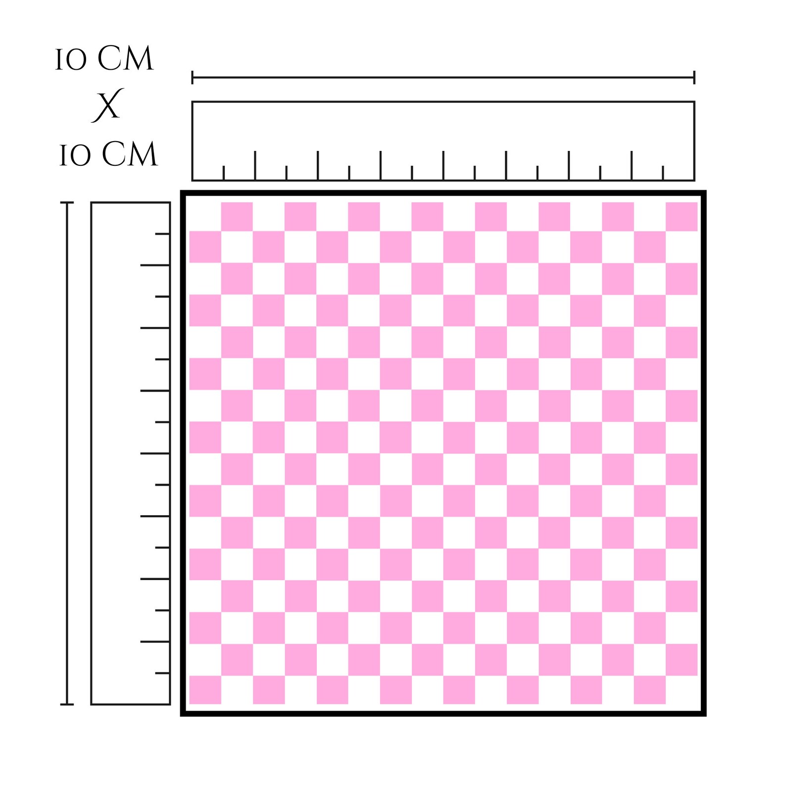 Tablero de ajedrez sin costuras rosa pálido y blanco que Etsy México