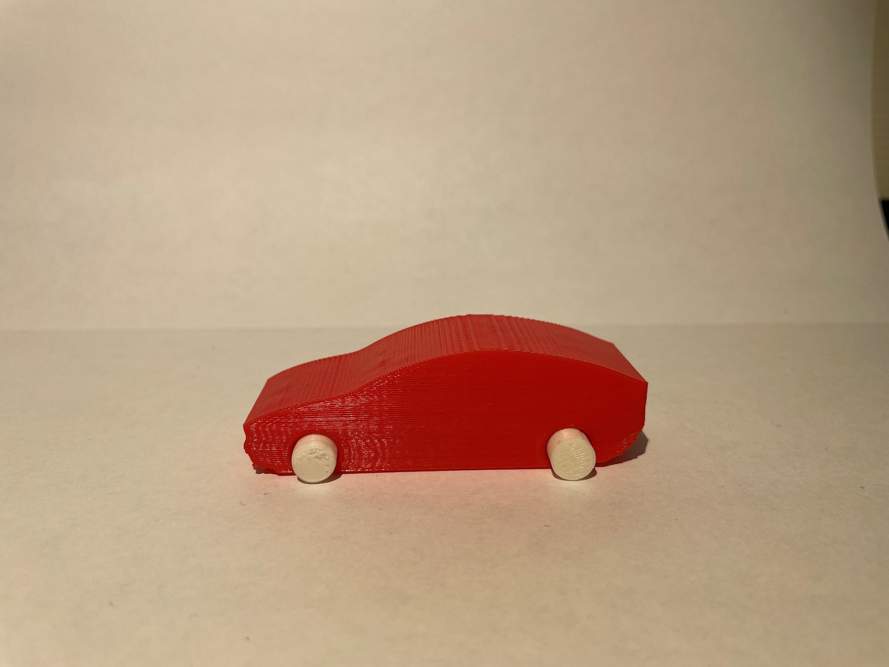 3D-Printed Toy Car