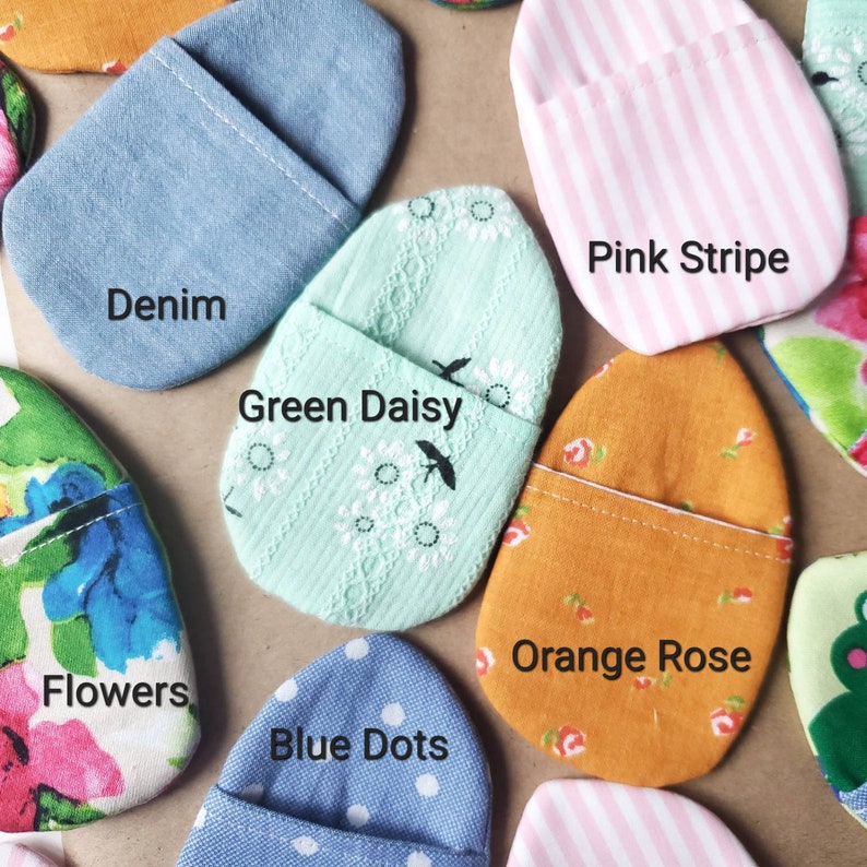 Fillable Pocket Eggs Handmade Fabric Reusable Eggs for Easter Etsy