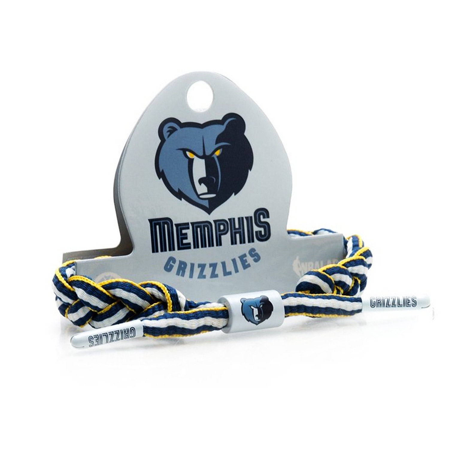 Rastaclat Memphis Grizzlies Navy/light Blue/yellow Sports Shoelace