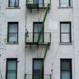 Fire Escape on a New York City Building