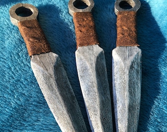 Wooden Throwing Knifes Props X3