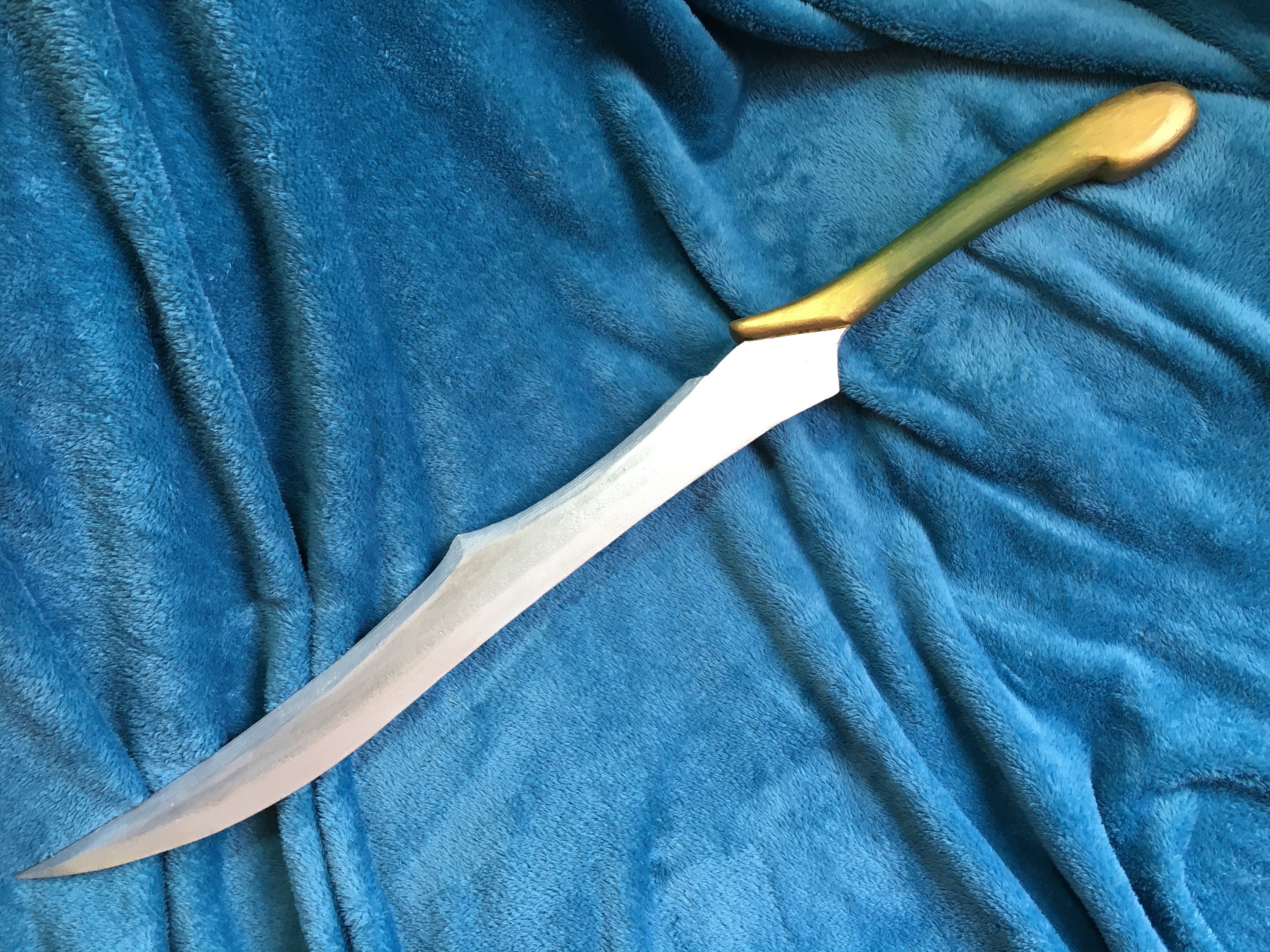 Wooden Sword -HARDWOOD blade 60 cm long. Toy, Stage prop, LARP, Fancy dress