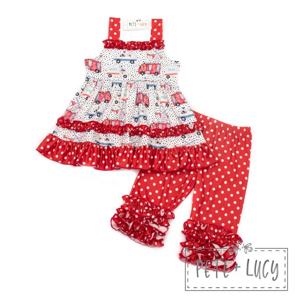 Pete + Lucy Rescue Me Two-Piece Capri Set main image 0