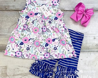 Pete + Lucy Loving Gnomes Short Sleeve Two-Piece Pants Set main image 1
