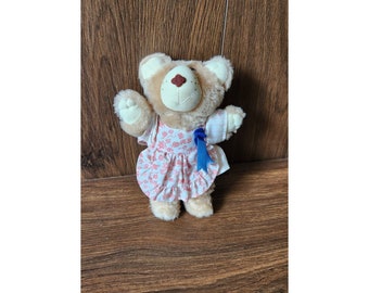 Ours en peluche Wendy's Furskins 1986 : petite figurine d'ours vintage Boutique de 6,5 cm