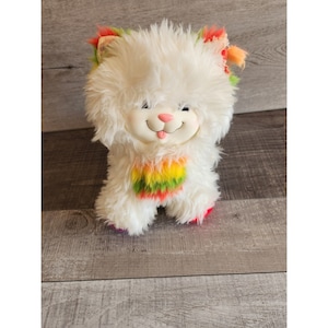 Vintage 80er Jahre Rainbow Brite Kitty Katze 1983 Markenzeichen Rainbow Brite Puppe Plüsch